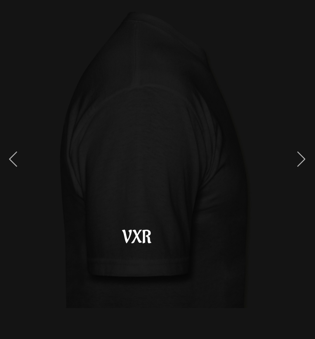 VXR Sleeve Embroidery Detail